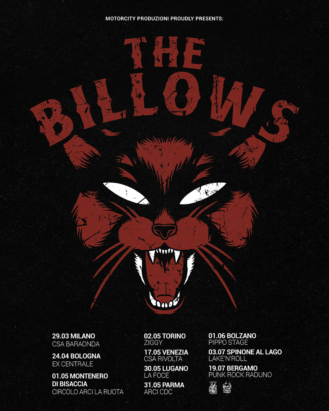 Klasse Kriminale & The Billows @ Ex Centrale | Bologna | Motorcity ...